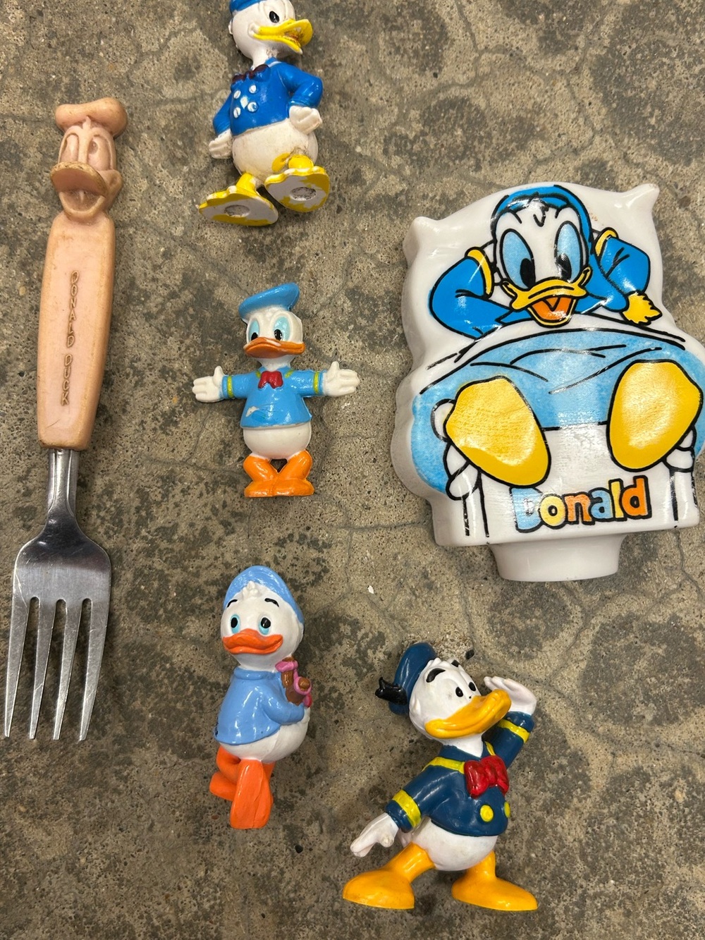 Donald Duck & Dewey Figurines 80’s-90’s (Lot of 6)‎ Vintage Collectibles Disney
